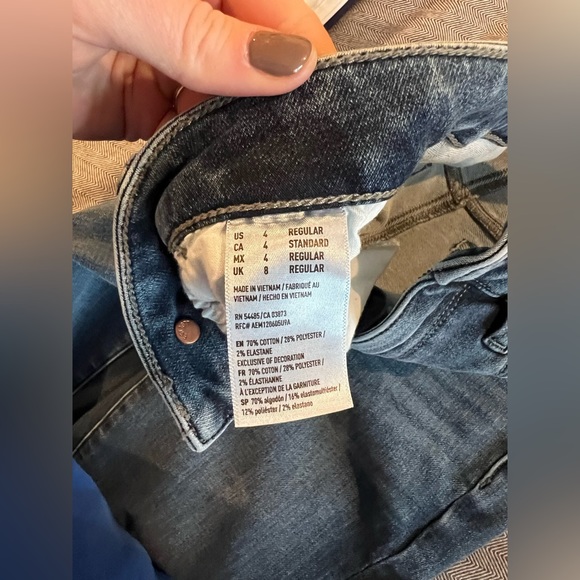 American Eagle High Waisted Super Skinny Jean - Picture 5 of 6